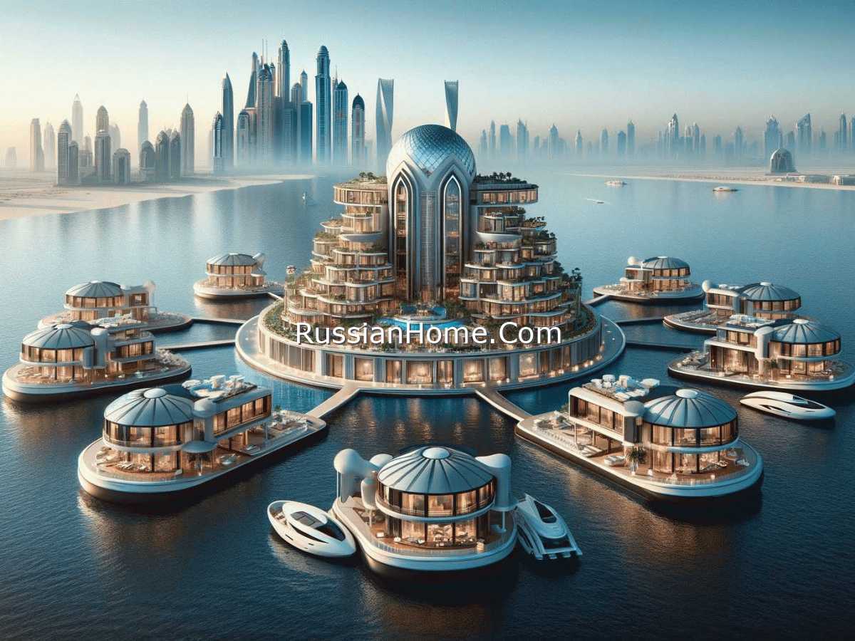 Плавучий рай Kempinski: в Дубае открывается революционный отель с передвижными виллами