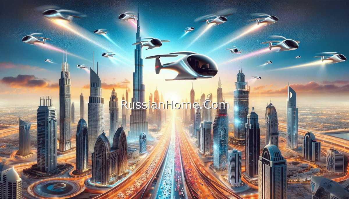 Дубай к 2026 году обещает произвести революцию в транспорте, запустив летающие такси